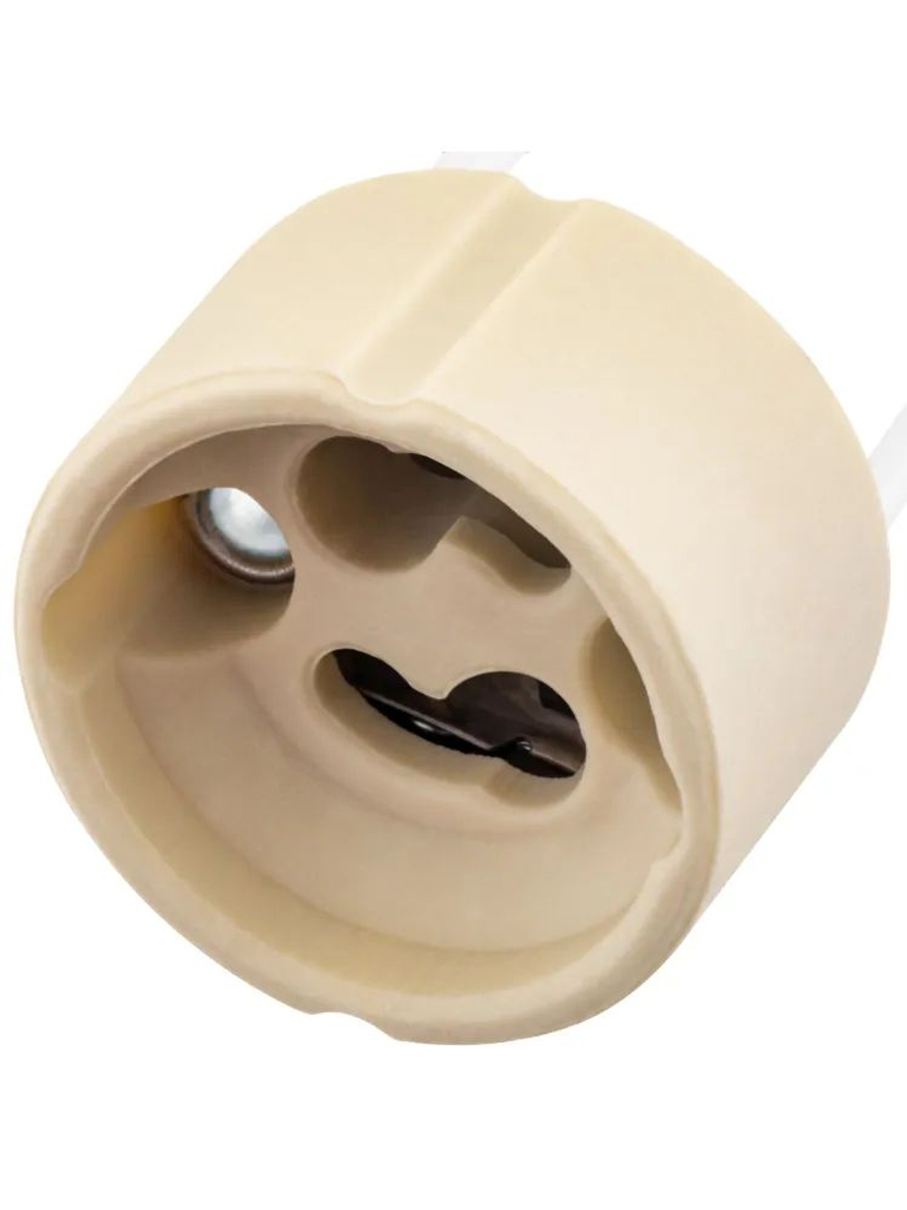 Патрон керамический GU10 для светодиодных и галогенных ламп 220V, поворотный