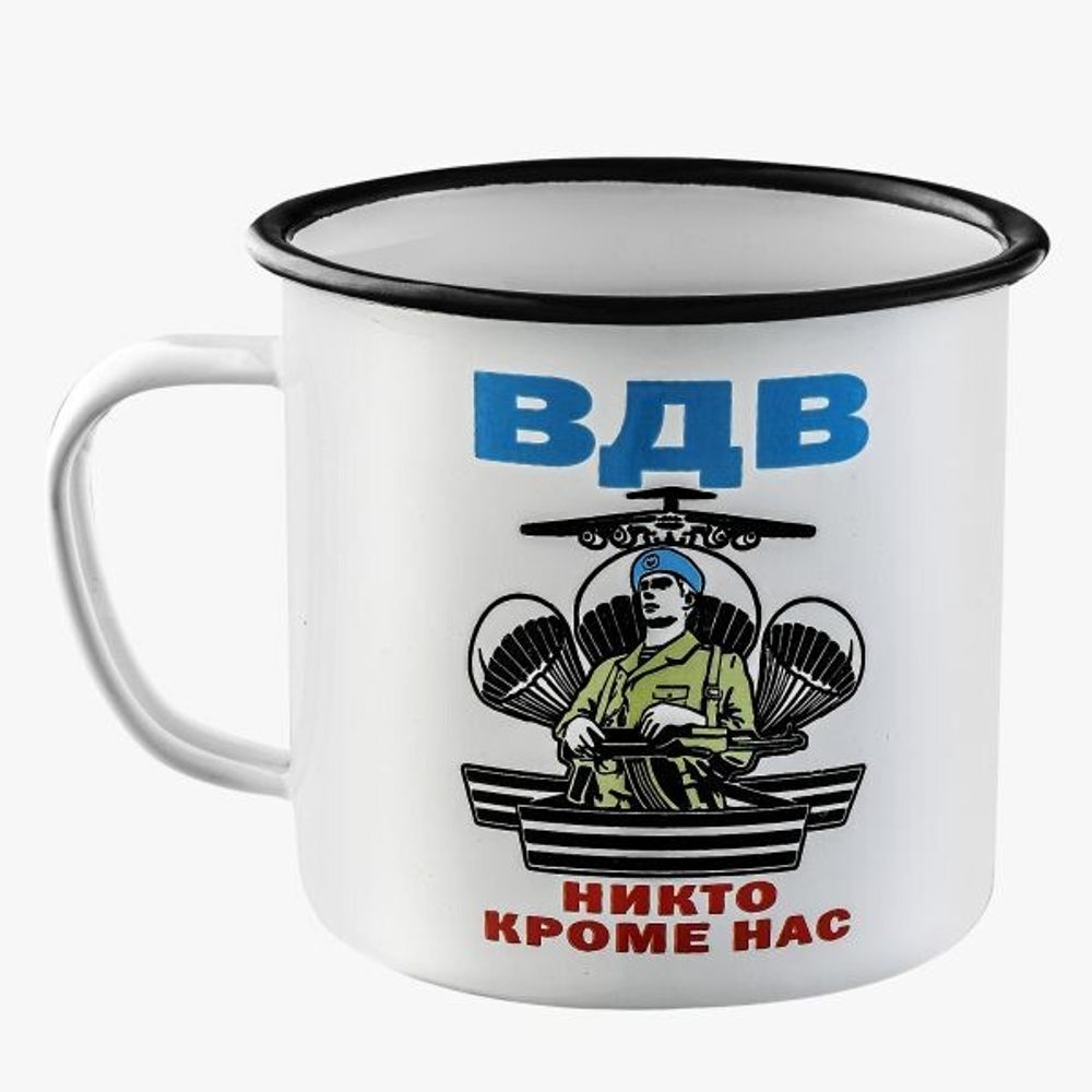 Кружка эмалированная ВДВ