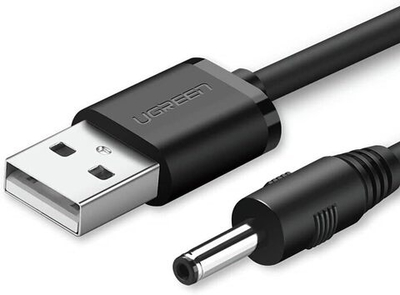 Кабель питания USB на 5V/2A, 3.5мм, 1м. UGREEN 10376