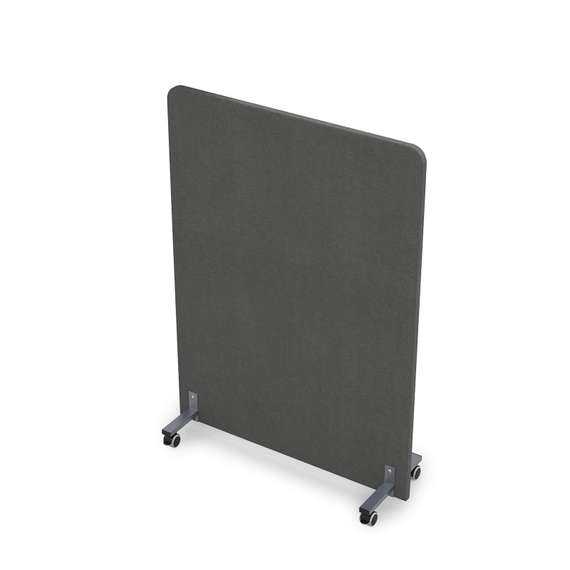 011.МП.1014 Акустическая мобильная перегородка на колесных опорах (1000*377*1400)