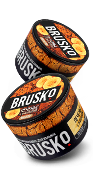 BRUSCO Strong - Печенье с бананом (50г)