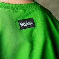 Свитшот укороченный "Bb team green" женский