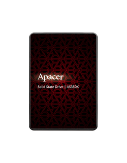 Apacer SSD PANTHER AS350X 128Gb SATA 2.5" 7mm, R560/W540 Mb/s, 3D NAND, IOPS 38K/75K, MTBF 1,5M, 75TBW, Retail, 3 years (AP128GAS350XR-1)