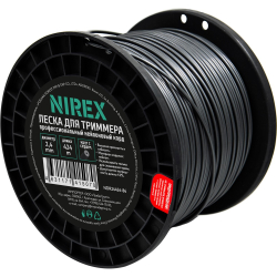 Леска NIREX DUAL ROUND 2.4*424 м (круг с сердечником)   NDR24424-86