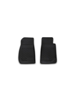 Коврики в салон для JEEP Wrangler 2 двери, 2007- 2 шт. передние (полиуретан) NLC.24.08.210