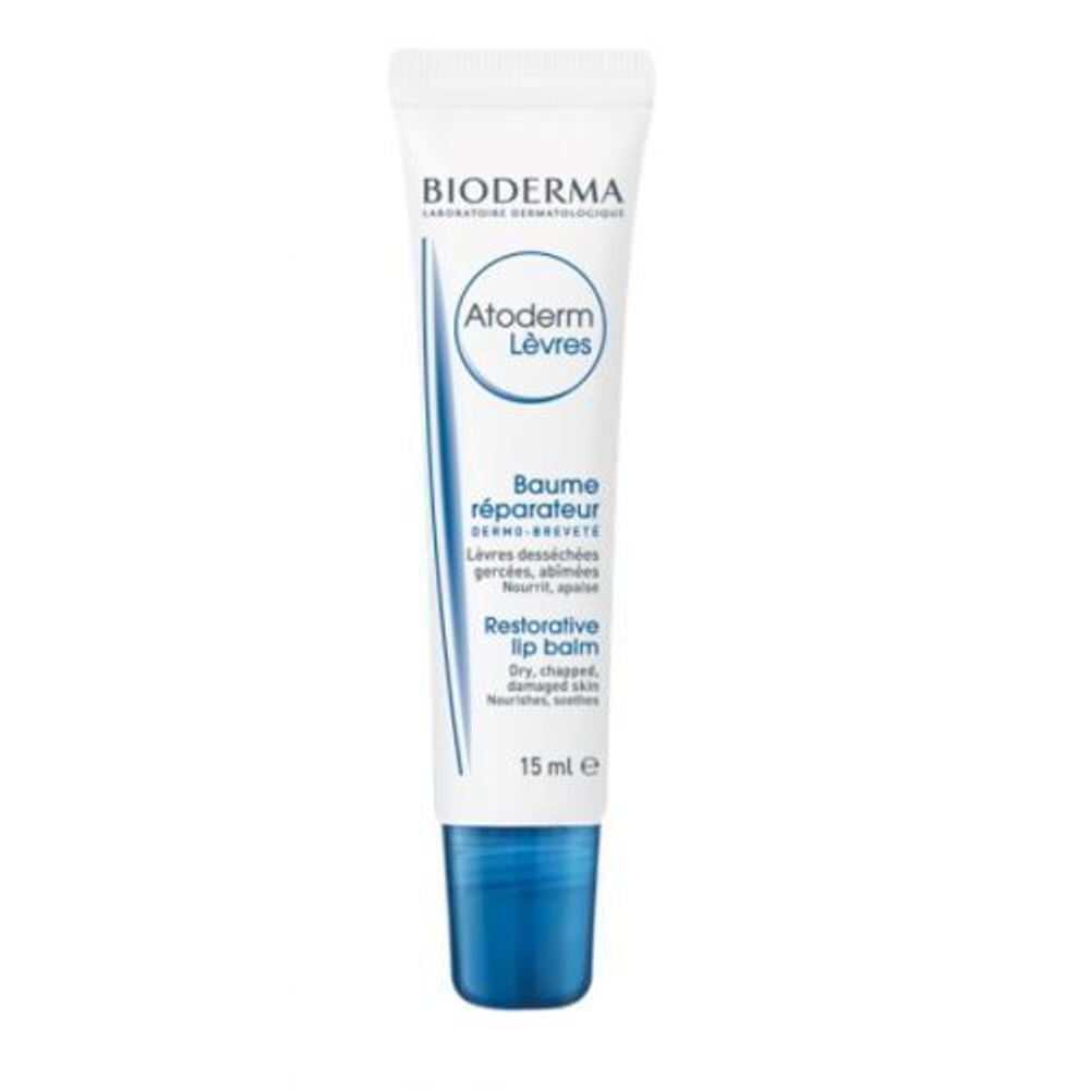 BIODERMA ATODERM Levres Lip Balm Бальзам для губ 15мл.