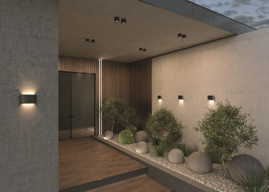 Уличный потолочный светильник Outdoor O309CL-L8GF3K