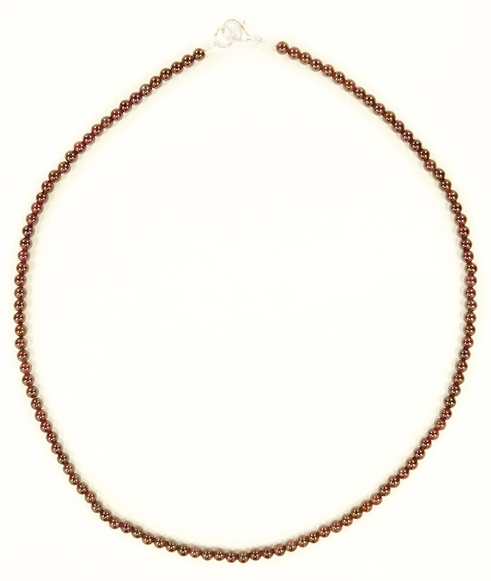 Бусы Гранат grbu001-4