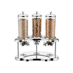 Диспенсер сервировочный для сухих продуктов 3 колбы*3 л SUNNEX