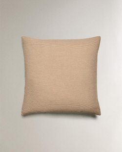 ZARA HOME НАВОЛОЧКА В ПОЛОСКУ, БЕЖЕВЫЙ