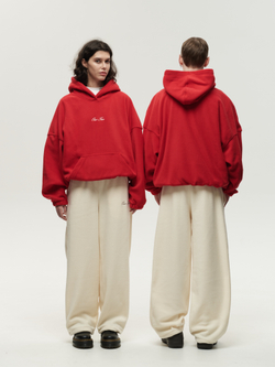 Drawstring Sweatpants Cream