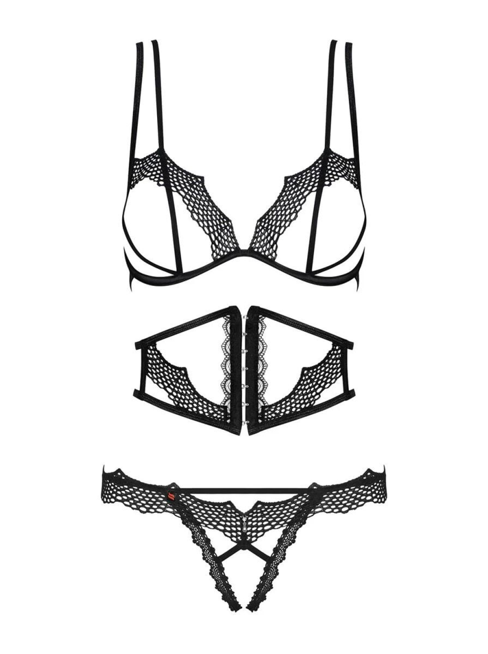 Пикантный кружевной комплект белья Bravelle