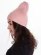 Шапка женская зимняя, цвет пудра, размер 52-56