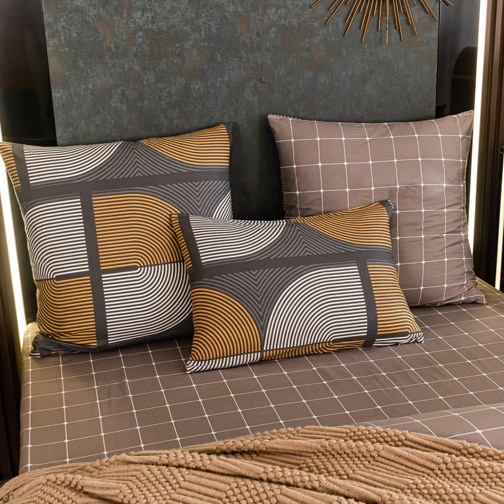 Комплект постельного белья Люкс Сатин 100% хлопок A343