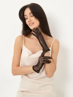 Перчатки в сетку