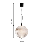 Подвесной светодиодный светильник Favourite Planitis 4806-2P