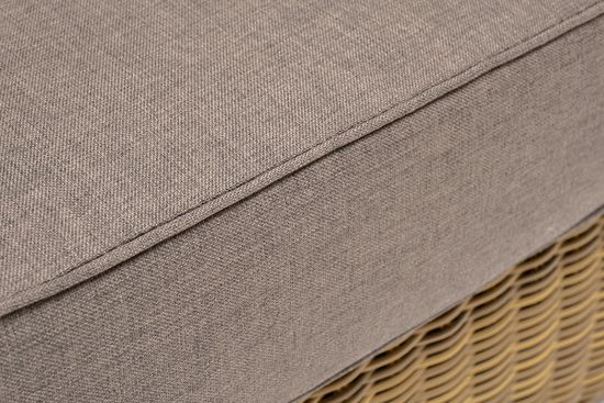 "Боно" кресло из искусственного ротанга, цвет соломенный