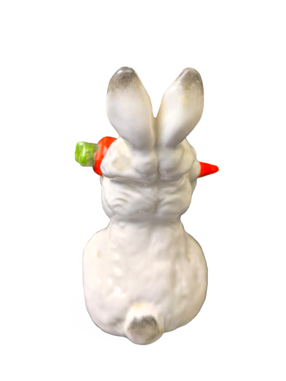 Статуэтка (миниатюра) "Заяц с морковкой" (ЛФЗ)