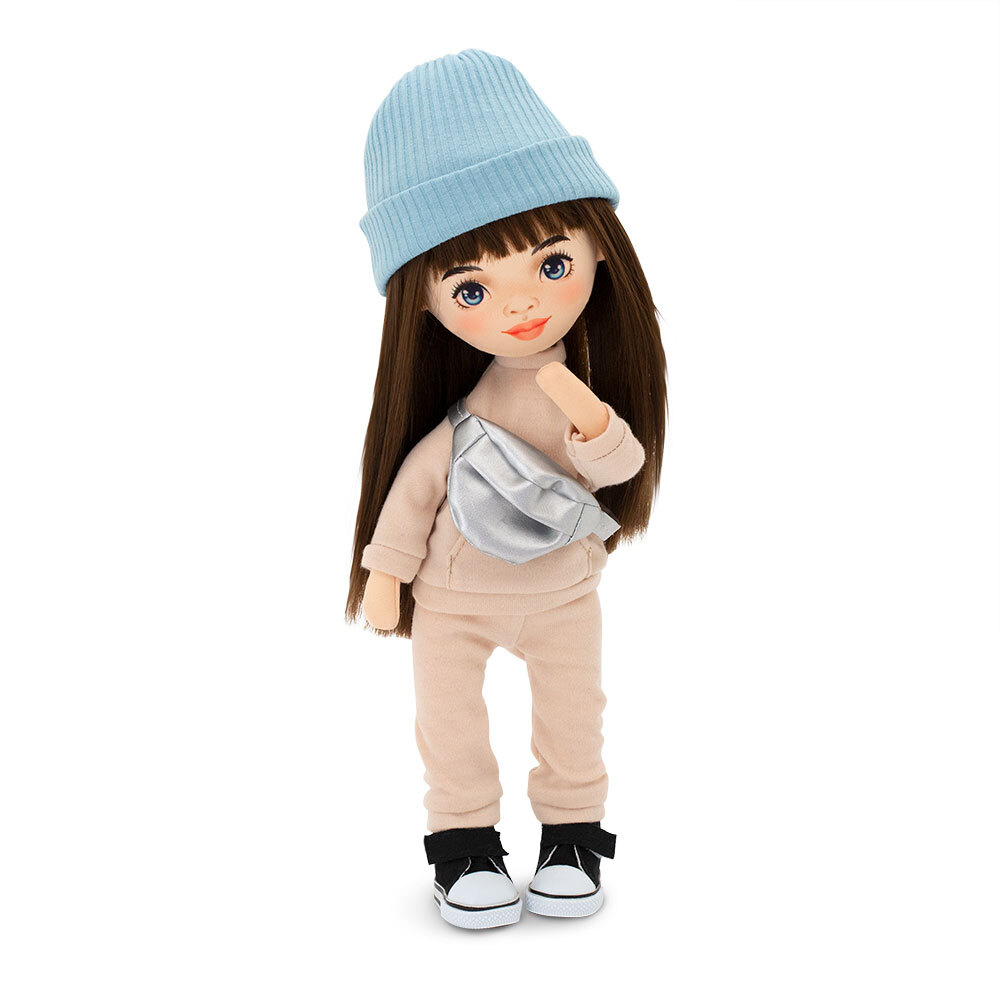 Кукла Orange Toys Sweet Sisters Sophie в бежевом спортивном костюме 32 см Серия Спортивный стиль.