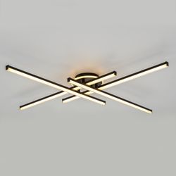 Citilux Trent CL203641 LED Люстра потолочная с пультом Чёрная