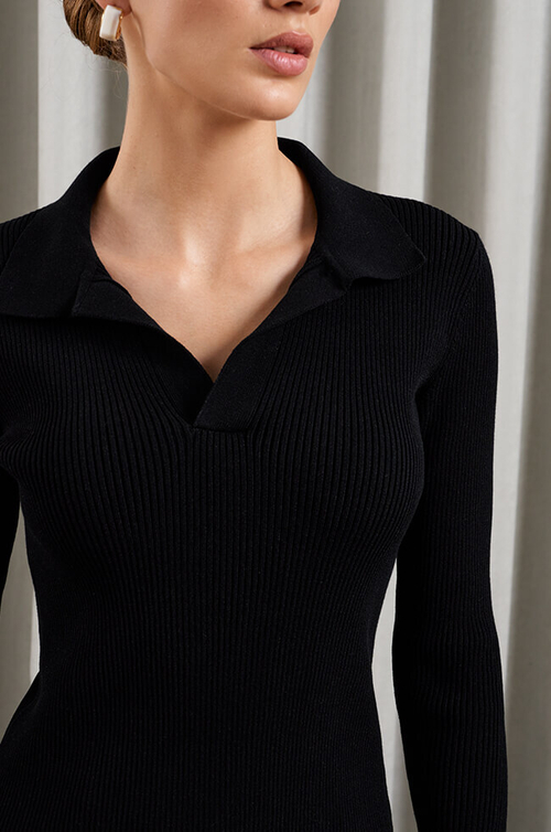 22947 Джемпер женский (черный)