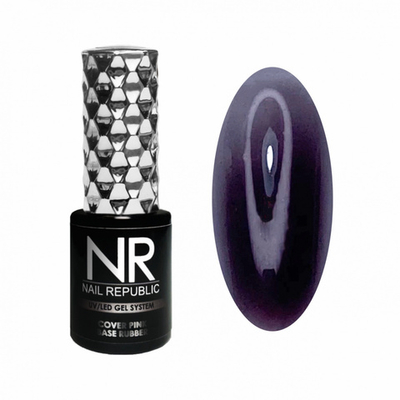 Nail Republic Камуфлирующая база №001 (Черная вуаль), 10 мл