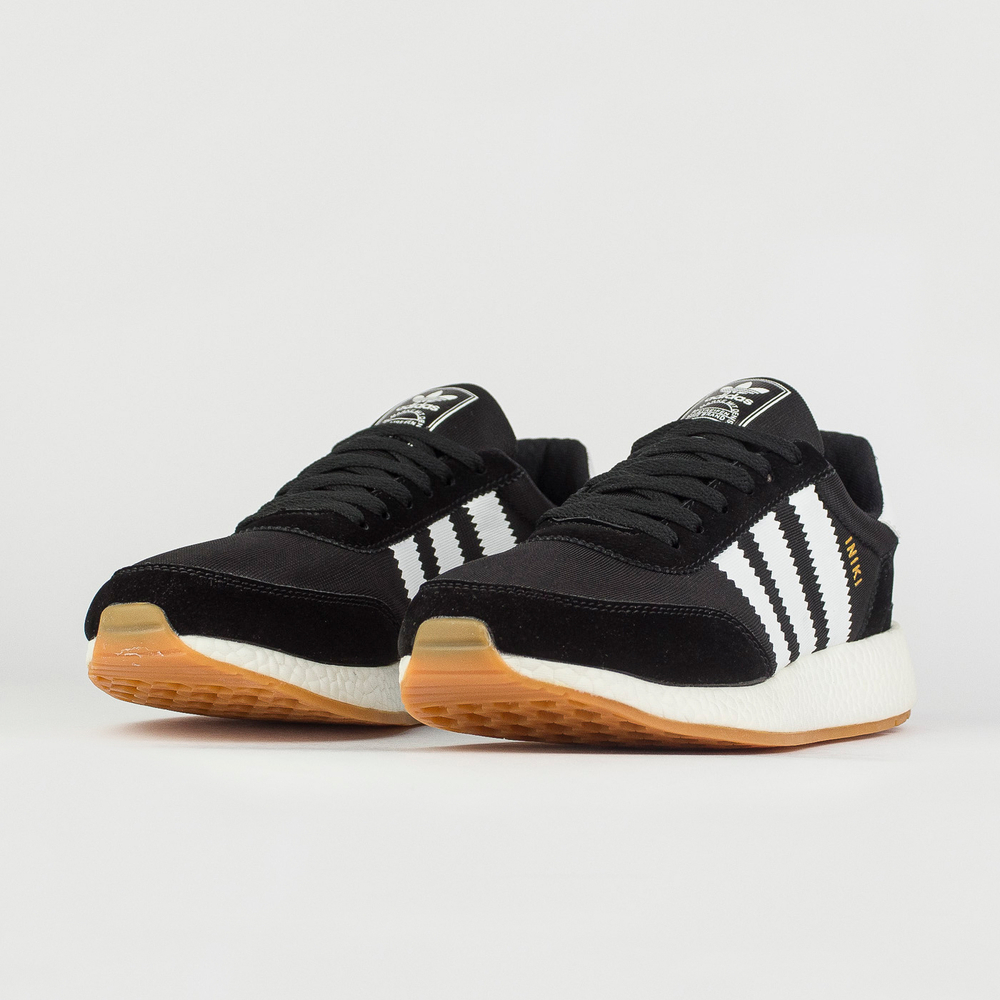 Кроссовки Adidas Iniki Runner Boost Wmns Black / White / Wh. Str