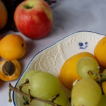 Блюдо на ножке,десертное 15,5 см,коллекция "Blue Flower" P.L. Proff Cuisine