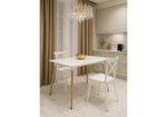 Стол деревянный Woodville Table 110 white, wood