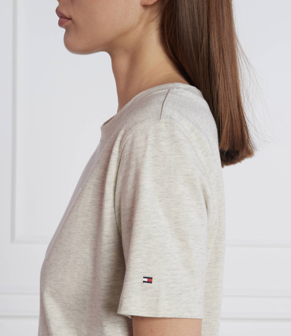 футболка th applique Tommy Hilfiger - серый(WW0WW37184)