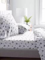 Комплект постельного белья евро-стандарт DANDELIONS, 100% хлопок