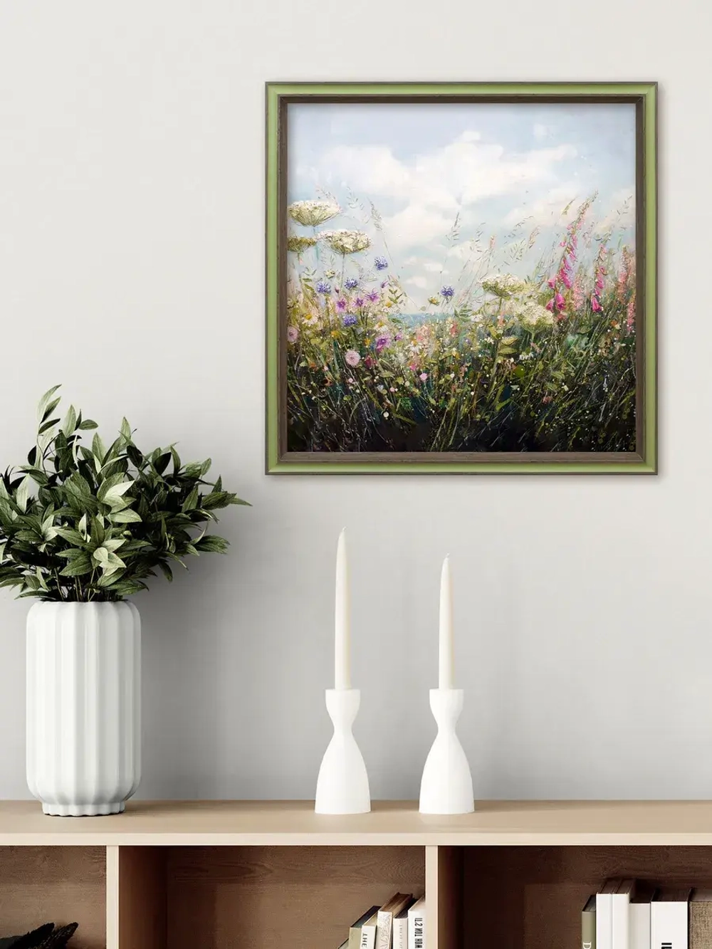 Картина на стену интерьерная на холсте 43х43 см