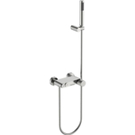 Смеситель для ванны с душем Boheme Stick 123-NB.4 Nikel Brush SPIRALE