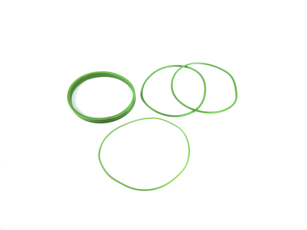 РК колец гильзы ЯМЗ 7511 синий/зелёный сиилкон  ПТП64  "ПолиуретанДеталь"