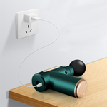 Массажер перкуссионный электрический, цвет зеленый