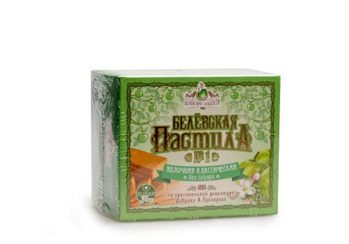 Белевская пастила яблочная, 125г
