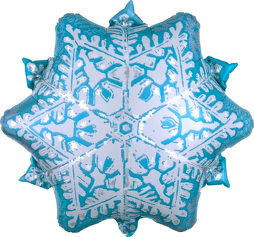 Фигура "Голубая снежинка" 51 см