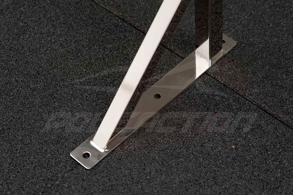 Модель №9- кронштейн балетного (хореографического) станка одноуровневого из нержавеющей стали