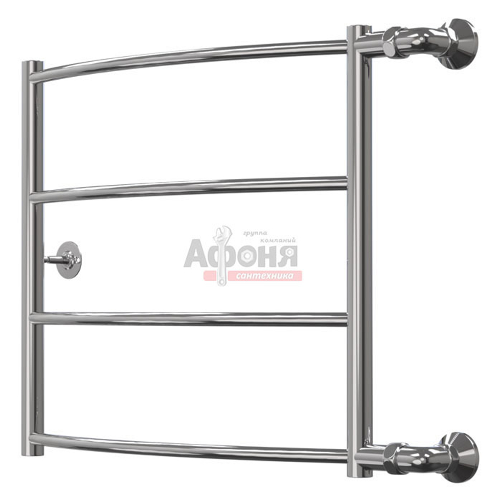 Полотенцесушитель Классик 1  50*80 боковое ф1" 4 перекладины (К-крепеж 1, Дуга)    07261