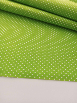 Ткань бязь плательная, рис. "Горох 2 мм", ширина 150 см, арт. 041