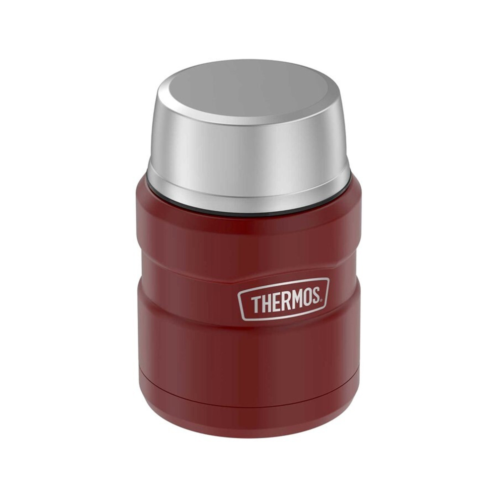 Термос для еды Thermos с ложкой SK3000 MRR (0,47 литра), красный
