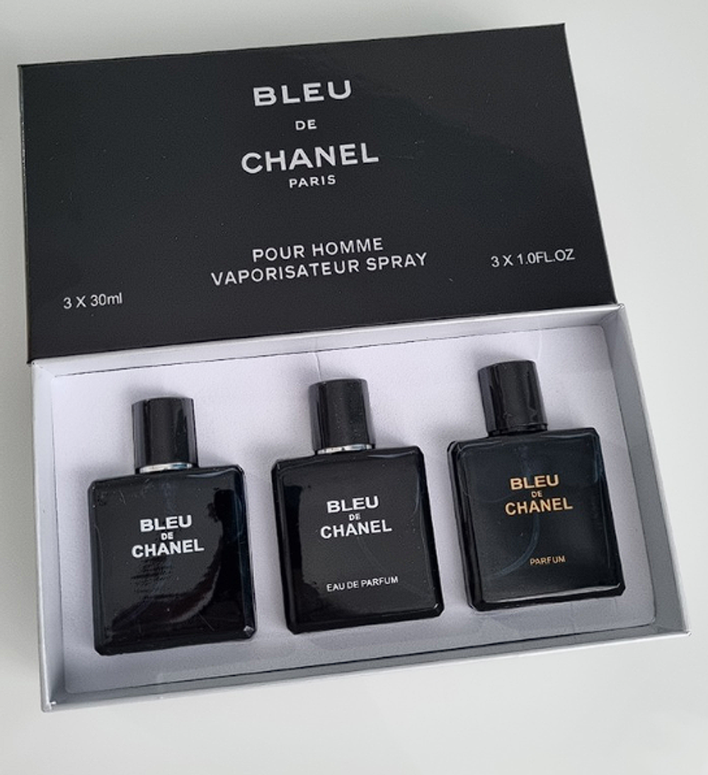 Набор парфюмерии Chanel Bleu de Chanel 3x30 (duty free парфюмерия)