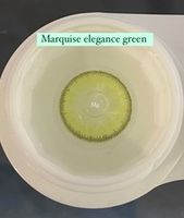 Светло - зелёные цветные линзы для светлых и тёмных глаз Marquise elegance green