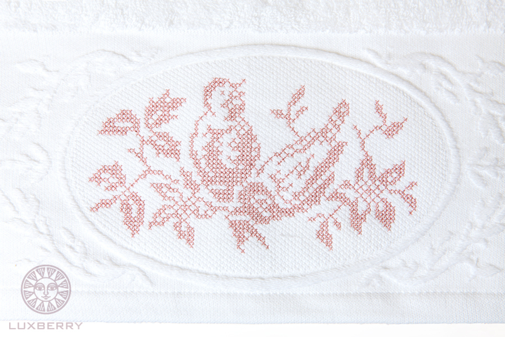 Полотенце 50x100 Devilla Птички экрю