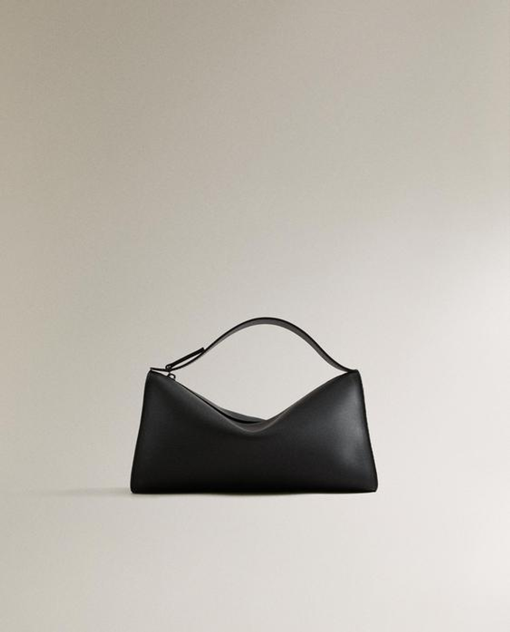 ZARA HOME МИНИ-КОЖАНАЯ СУМКА, ЧЕРНЫЙ