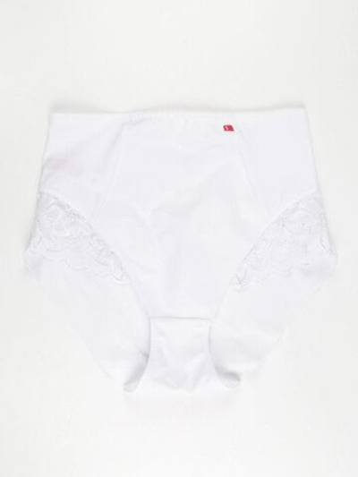 Высокие трусики с кружевом S10 (Размер: 6 размер) (Цвет: белый)