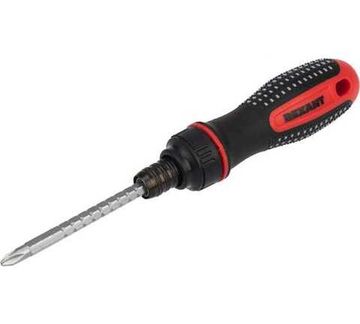 Отвертка реверсивная комбинир крестовая PH 2 SL 6 мм Rexant 12-4745