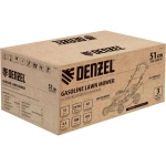 Газонокосилка бензиновая Denzel GLR-510SP-K, 180 см3, ширина 51 см, привод, травосборник 65 л