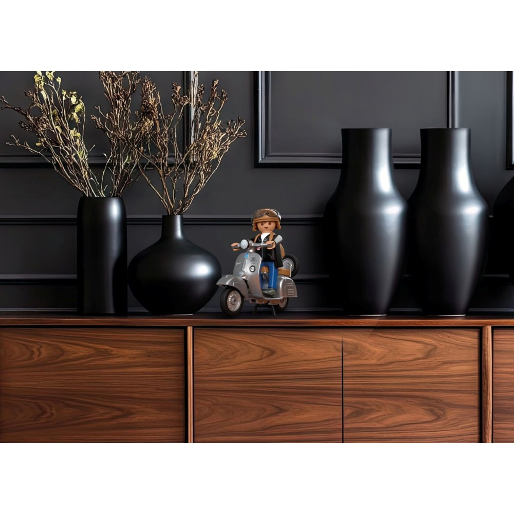 Игровой набор Playmobil 72282 Мотороллер Vespa 80 лет Original Style 72282 18 деталей — фото 5
