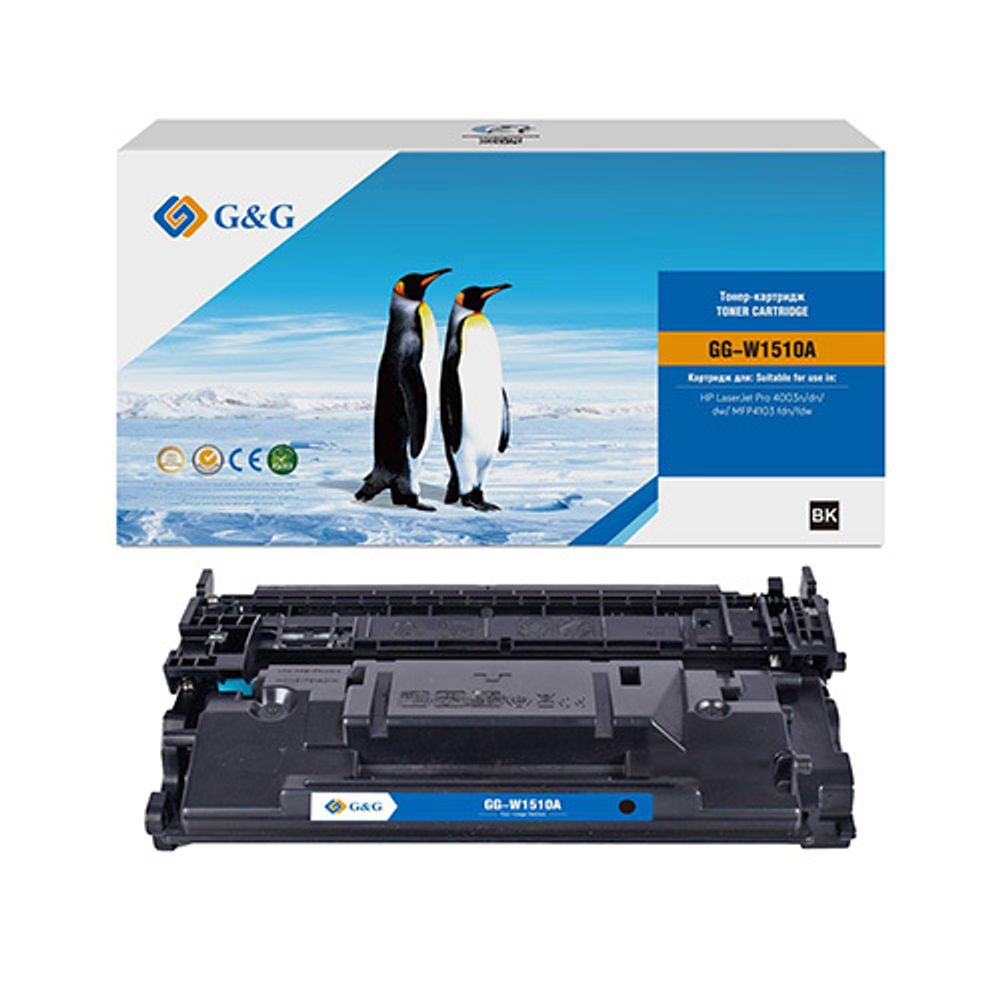 Картридж G&amp;G, аналог HP W1510A для LaserJet Pro 4003/4103 (3k)